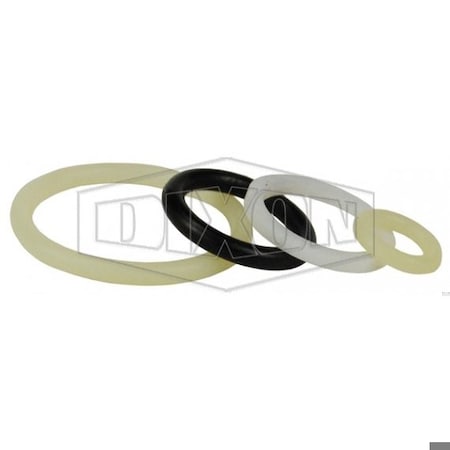 Dixon DQC HT Flushface Seal Kit, For Use with Coupler, Domestic 8HT-SKIT